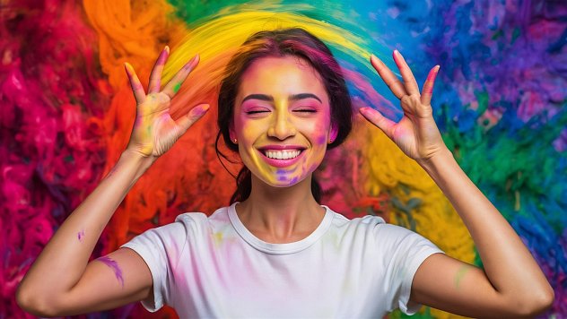 Synesthesia: a condition in which a person hears colors or feels sounds