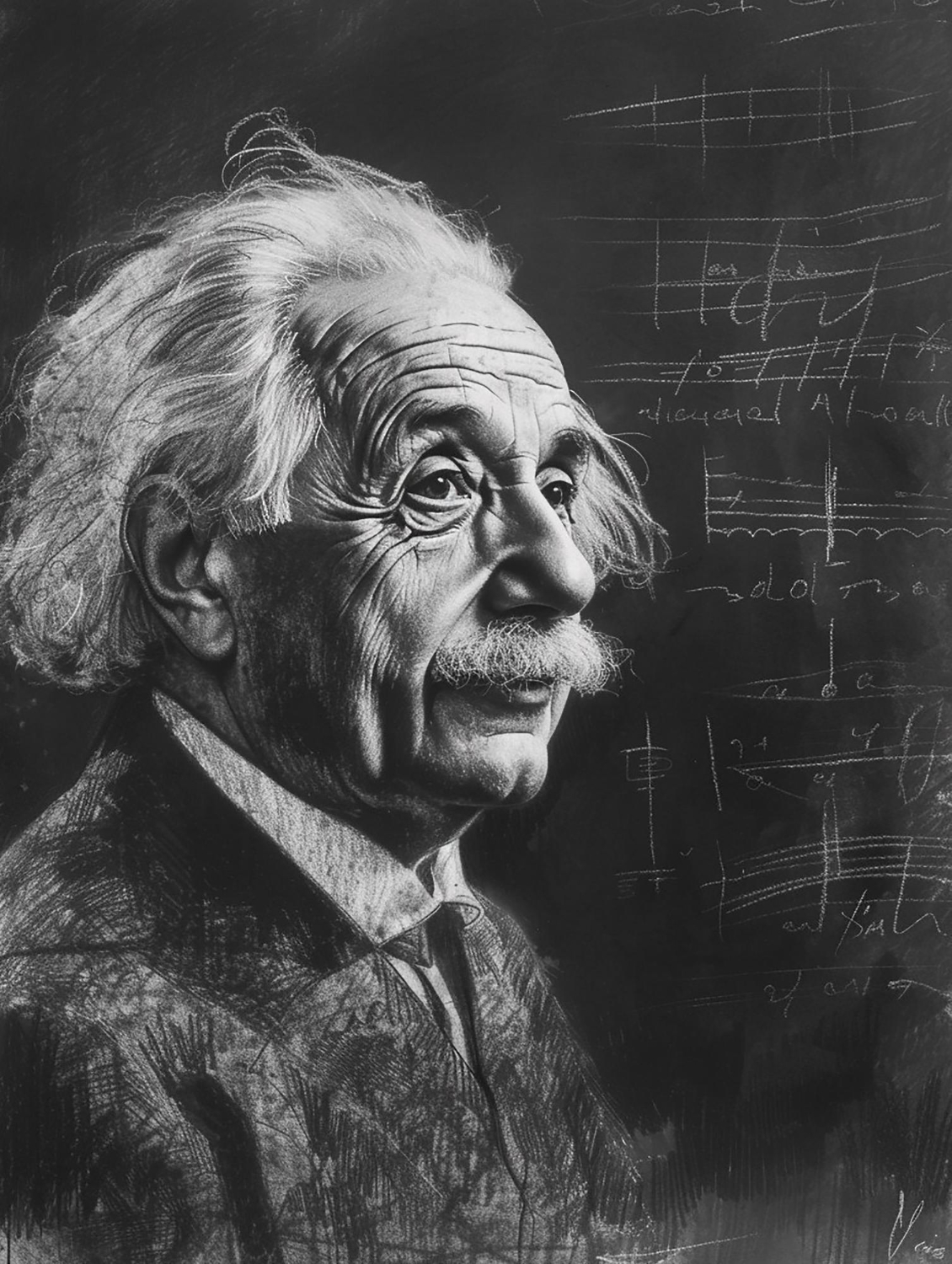 Albert Einstein and his brain